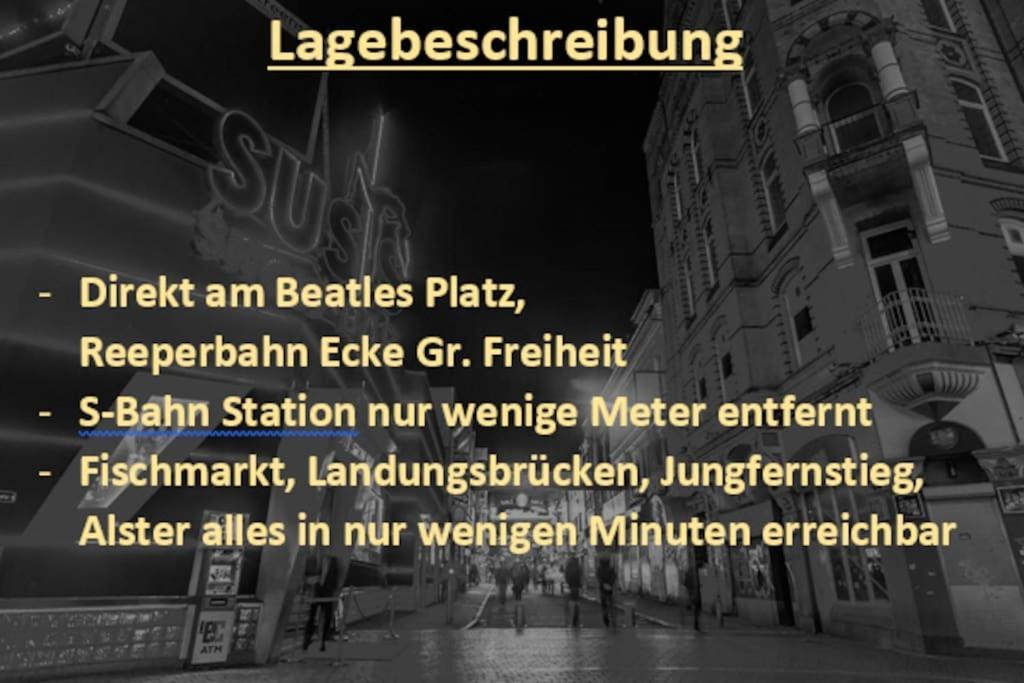 Reeperbahn Ecke Grosse Freiheit Hamborg
